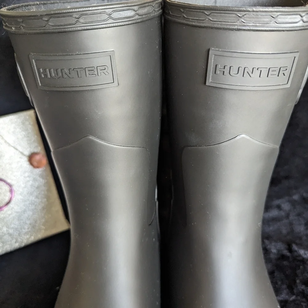 Refined Hunter Rain Boot Short 8